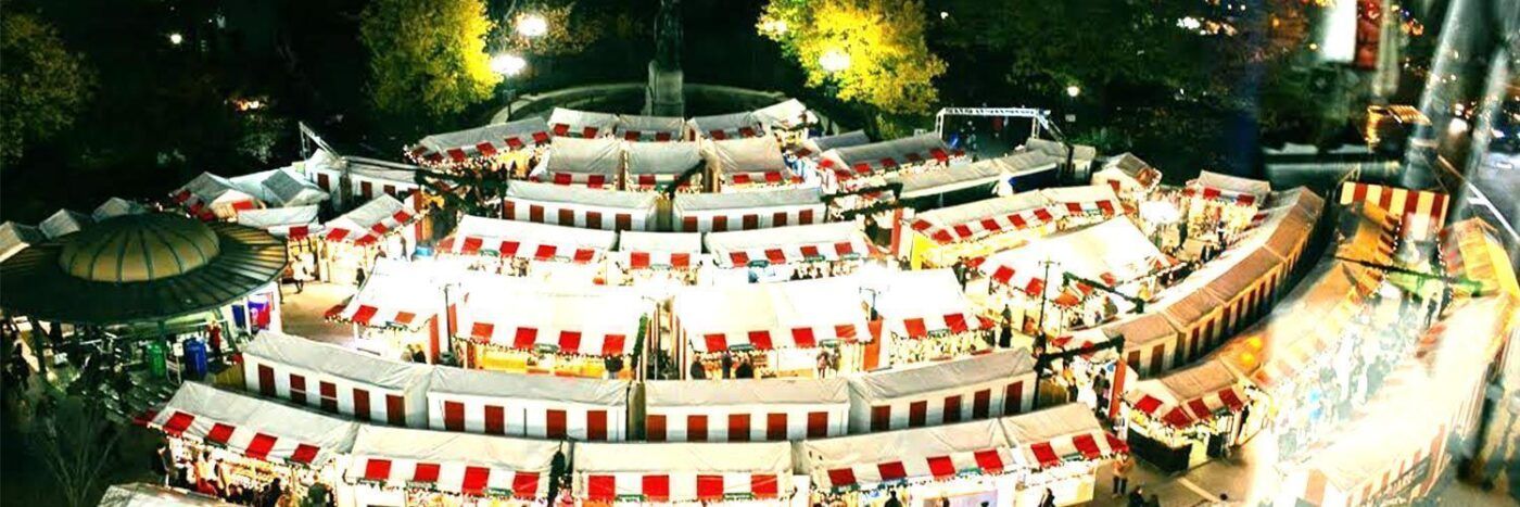 Union Square Holiday market, un mercado europeo en Nueva York