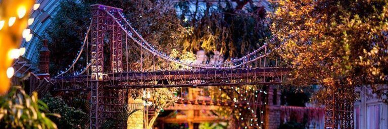 The Holiday Train Show en el Jardín Botánico NYC
