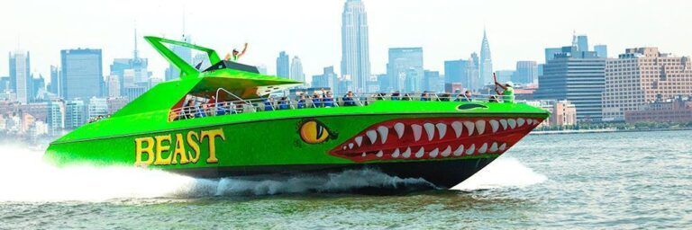 Tour en lancha «The Beast». Lancha rápida en Nueva York