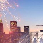 🎆Los fuegos artificiales en Navidad en Nueva York