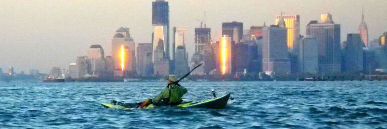 Excursión en Kayak por el río Hudson