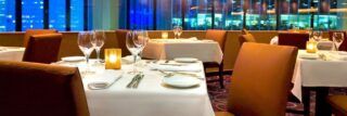 Cena con vistas panorámicas en Manhattan